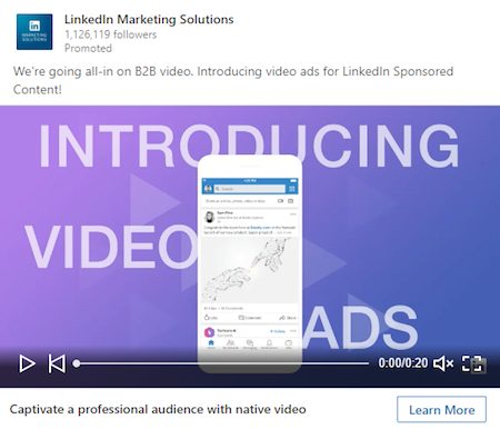 Video Ad - Linkedin